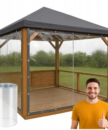 Folia transparentna - okna, altanki, tunel. Na metry